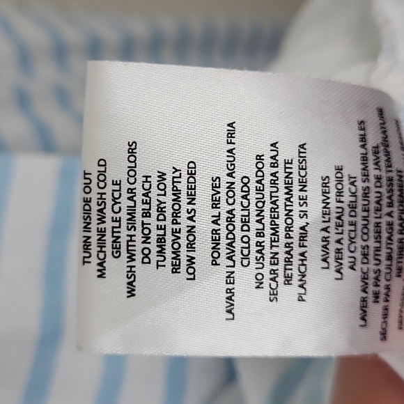 Pusheen Sailor Nautical Long Sleeve Striped Shirt Size Large - Picture 5 of 6